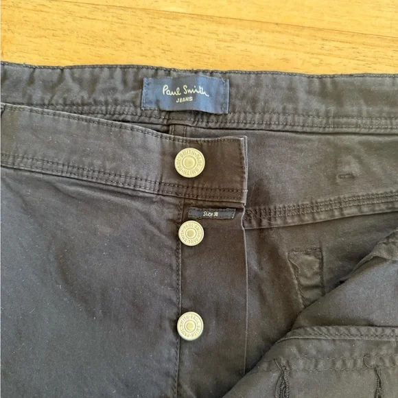Paul Smith Men's Black Straight Jeans - Picture 3 of 3
